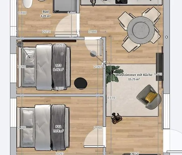 Lejlighed Flatista Homes - Jungle House *